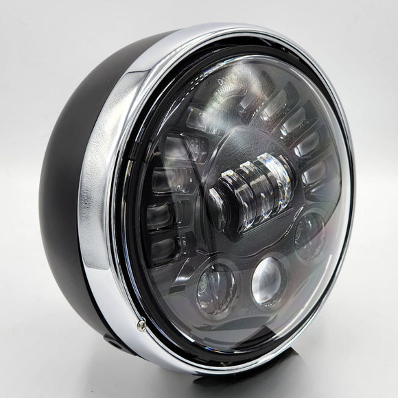 Phare Moto Led Café Racer