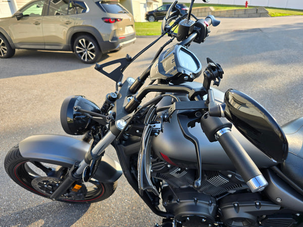 Yamaha Stryker Side View with handle risers