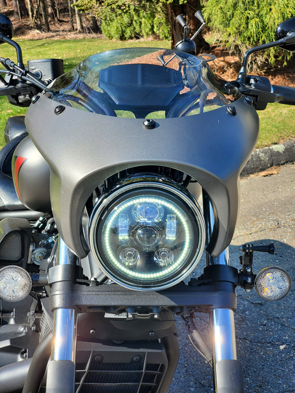 5.75in LED Headlight Installed in Stryker 2