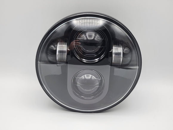 5.75in Daymaker LED Headlight with black housing