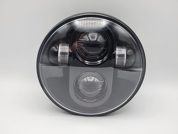 5.75in Daymaker LED Headlight with black housing